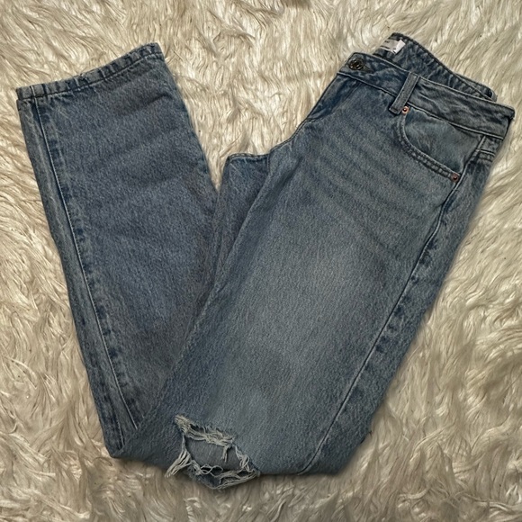 Garage Denim - Garage Denim Low Rise Straight Women’s Jeans Size 0/24 Denim